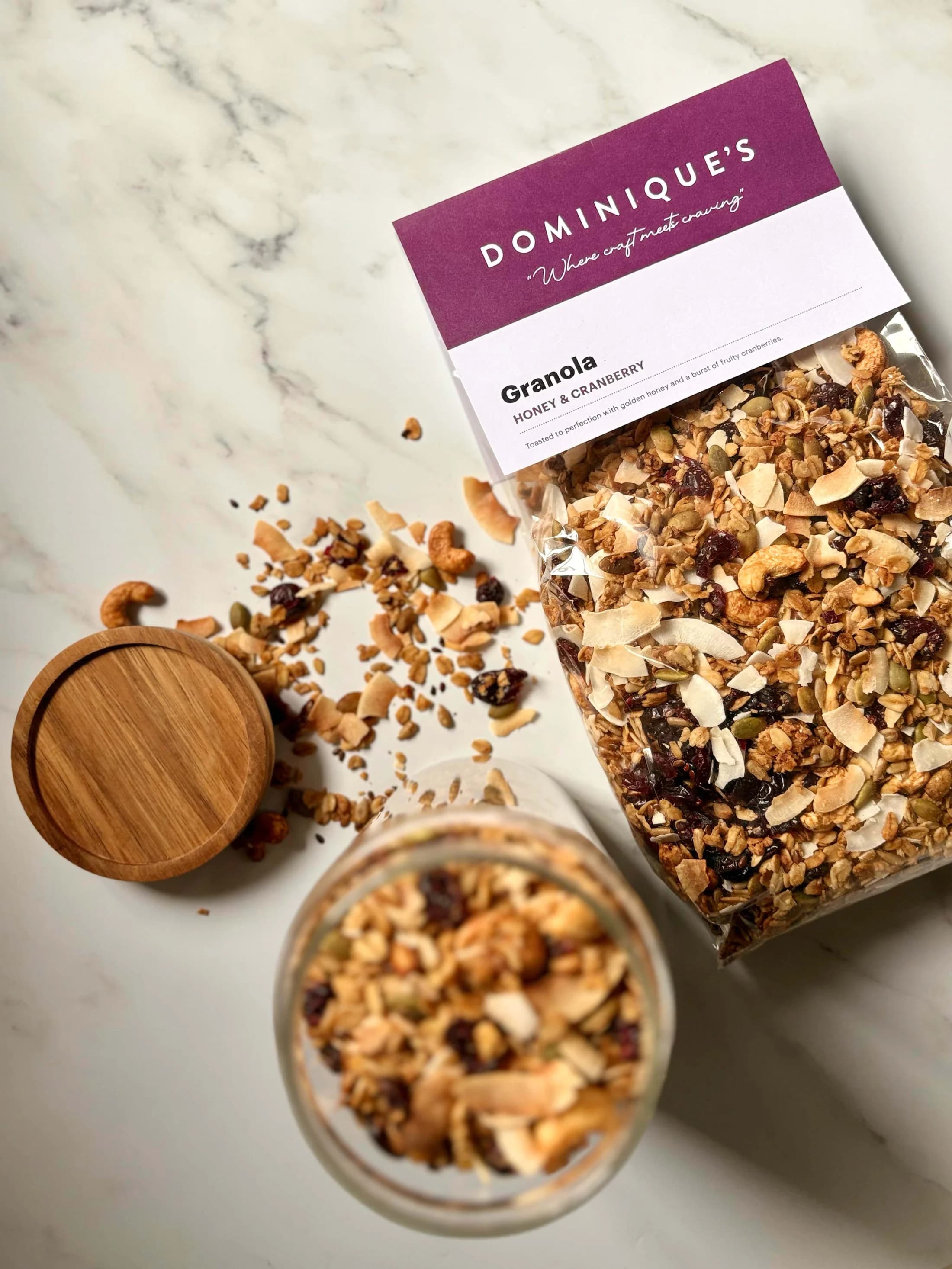 Honey & Cranberry Granola